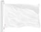 G128 Solid White Color DIY Flag | 2x3 Ft | LiteWeave Pro Series Printed 150D Polyester | Indoor/Outdoor, Vibrant Colors, Brass Grommets, Thicker and More Durable Than 100D 75D Polyester